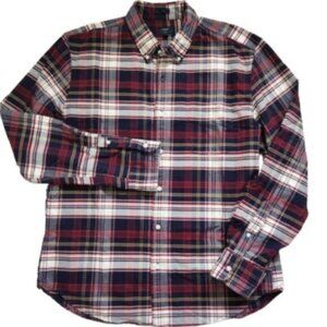 J. Crew Slim Fit Plaid Oxford Shirt